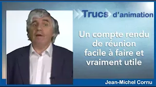 Un Compte-rendu de réunion facile à faire et vraiment utile