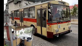 Škoda 14 Tr - Jízda historickým trolejbusem. Ride with a historical trolleybus