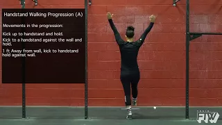 Handstand Walking Progression A