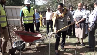 Minister for Local Government officiates at Ground Breaking Ceremony of Botanical Garden Coffee Shop