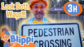 Learn about Street Signs with Blippi & Meekah | Best Friend Adventures | Educational Videos for Kids