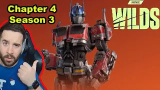 Transformers a Fortniteban ? | Fortnite Battle Pass ELSŐ REAKCIÓ - Chapter 4 Season 3