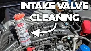 Prepping for an Air Oil Separator - CRC Intake Valve Cleaner - 2017 SUBARU FORESTER XT