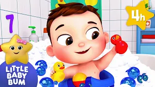 Baby Max's First Bath! Splish Splash | ⭐ Baby Songs | Little Baby Bum Popular Nursery Rhymes