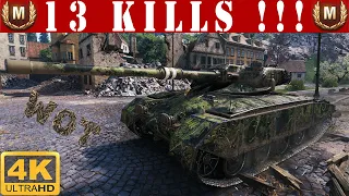 ✔️ GSOR 1008 WoT ◼️ 13 KILLS • 8K Damage ◼️ WoT Replays gameplay