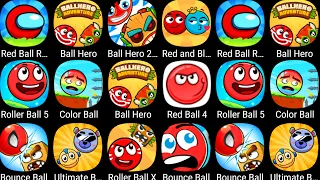 Red Ball 7,Ball hero Back To Jungle,Ball's Journey 6,Red Ball 5,Color Ball,Red Ball 4,Bounce Ball...