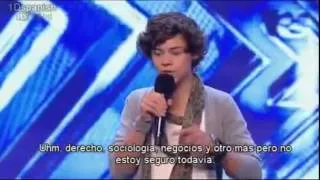 Audición de Harry Styles en The X Factor 2010 (Subtitulado al Español)