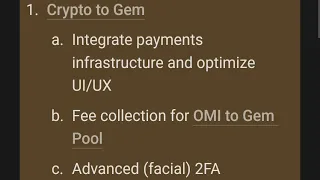 How Crypto To Gem Will Change Veve! Why OMI Is Down 12%! AMA