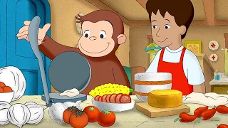 George e Marco Fazem Tortilhas 🐵 George, o Curioso 🐵 Desenhos Animados