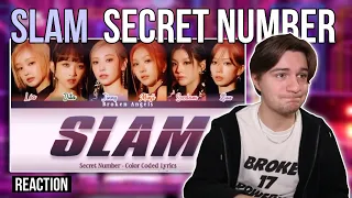 SECRET NUMBER - 'SLAM' | REACTION