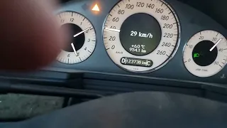 Mercedes W211 E280 CDI Stage 1 0-100 Km/h