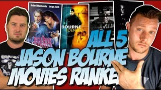 All 5 Jason Bourne Movies Ranked From Worst to Best (w/ The Bourne Identity 1988 Discussion)