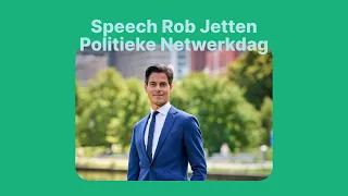 D66 — Eerste speech Rob Jetten als lijsttrekker