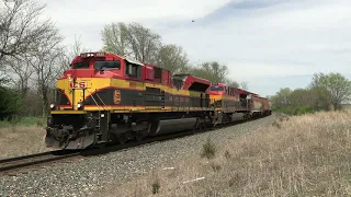 First 2 Days of CPKC Rail Kansas City Area 4/14-15/2023