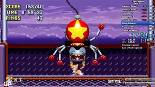 Sonic Mania: Tails All Emeralds Speedrun 52:59