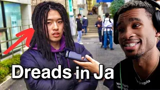 AFRICAN AMERICAN reacts on Dread locks trending in Japan