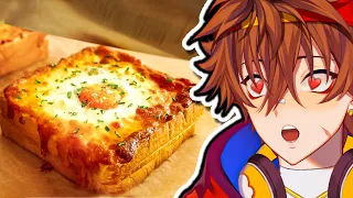 THE MOST AMAZING BREAKFAST (Crispy Egg Cheese Toast) | Kenji Reacts