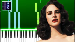 Lana Del Rey - Young and Beautiful (Piano Tutorial Easy)