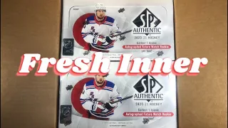 2020-2021 SP Authentic - 1st Box From Second Eight Box Inner Case - c49HockeyBreaks Box Break #403