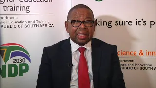 Minister Nzimande's message on Prof Zeblon Vilakazi as the new Vice Chancellor at Witswatersrand