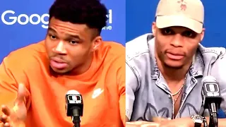 Giannis Checks Reporter After Losing To The Miami Heat