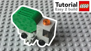 HOW 2 BUILD | Mini LEGO Garbage Truck