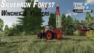 How Yarder and Winches Work For Logging - Farming Simulator 22 Platinum Edition