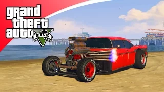 GTA V Freeroam - DE NIEUWE RAT ROD TORNADO PIMPEN! (GTA 5 Online Update)