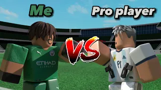 1v1ing Pro Players In Touch Football (Roblox)