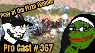 🍕Pray at the Pizza Temple🍕Supreme Commander 2 Pro Cast # 367 4v4 on Open Pines - Steal Speaks