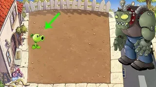 1 PeaShooter vs Gargantuar vs Giga-Gargantuar Hack Plants vs Zombies