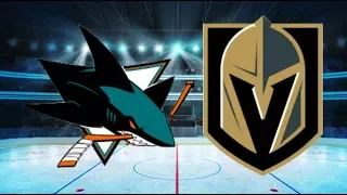 San Jose Sharks vs Vegas Golden Knights (3-2) – Mar. 31, 2018 | Game Highlights | NHL 2018