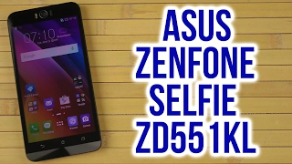 Распаковка Asus ZenFone Selfie 16GB (ZD551KL) White