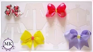 Фигурные шаблоны для бантиков. Канзаши. Простые МК / DIY. Kanzashi. Figure templates for bows.