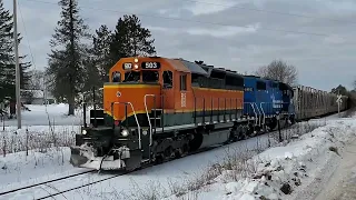 Over This Old Railroad Bridge By The WI DNR Would Pucker It Up! #trains #trainvideo | Jason Asselin