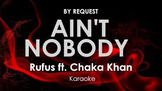 Ain't Nobody | Rufus · Chaka Khan karaoke