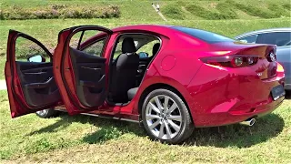 New 2023 Mazda 3 Red Metallic Sedan - Interior, Exterior, Details - Festival of Speed