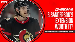 Is Jake Sanderson's extension worth the price for the Senators? | OverDrive