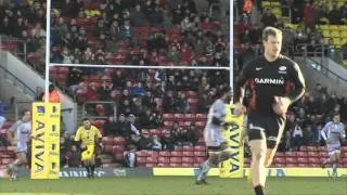 Saracens 19 v 20 Leicester Tigers - Aviva Premiership Rugby Highlights Round 15 | 19-02-12