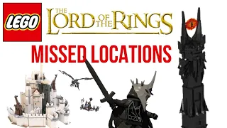 TOP 5 MISSED LOCATIONS FROM LEGO THE LORD OF THE RINGS!