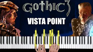 Gothic 3 - Vista Point - Piano Cover & Tutorial