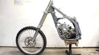 Tearing Apart New Project Bike! 🔧 | KX250 Rebuild