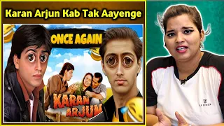 Karan Arjun Once Again | Jhallu Bhai | @JHALLUBHAI  New Vide | REACTION | SWEET CHILLIZ |