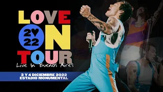 Harry Styles - Love On Tour: LIVE in Buenos Aires (3 y 4 de diciembre de 2022)