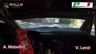 Cameracar Andrea Mabellini e Virginia Lenzi su Citroen C3 Rally2 al Rally di Pistoia