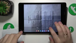 How to Scan a Document into PDF File on SAMSUNG Galaxy Tab S9 Fe - Google Drive
