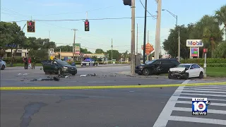 Police chase of stolen car leads to deadly crash in Oakland Park