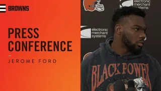 Jerome Ford: "I want to put my head down and keep working" | Press Conference