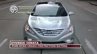 2013 Hyundai Sonata: 5-Star crash protection rating