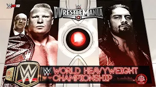 WWE Wrestlemania 31 Roman Reigns vs Brock lesnar WWE World Heavyweight championship (WWE 2K19)